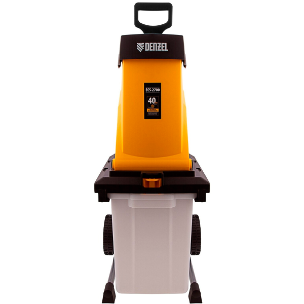 Измельчитель садовый электрический ECS-2700, 2700 Вт, 40 мм// Denzel Измельчитель садовый электрический ECS-2700, 2700 Вт, 40 мм// Denzel