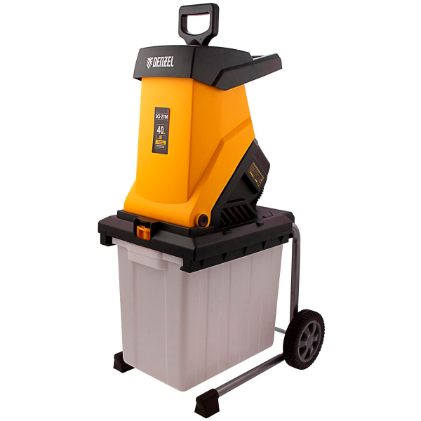 Измельчитель садовый электрический ECS-2700, 2700 Вт, 40 мм// Denzel Измельчитель садовый электрический ECS-2700, 2700 Вт, 40 мм// Denzel